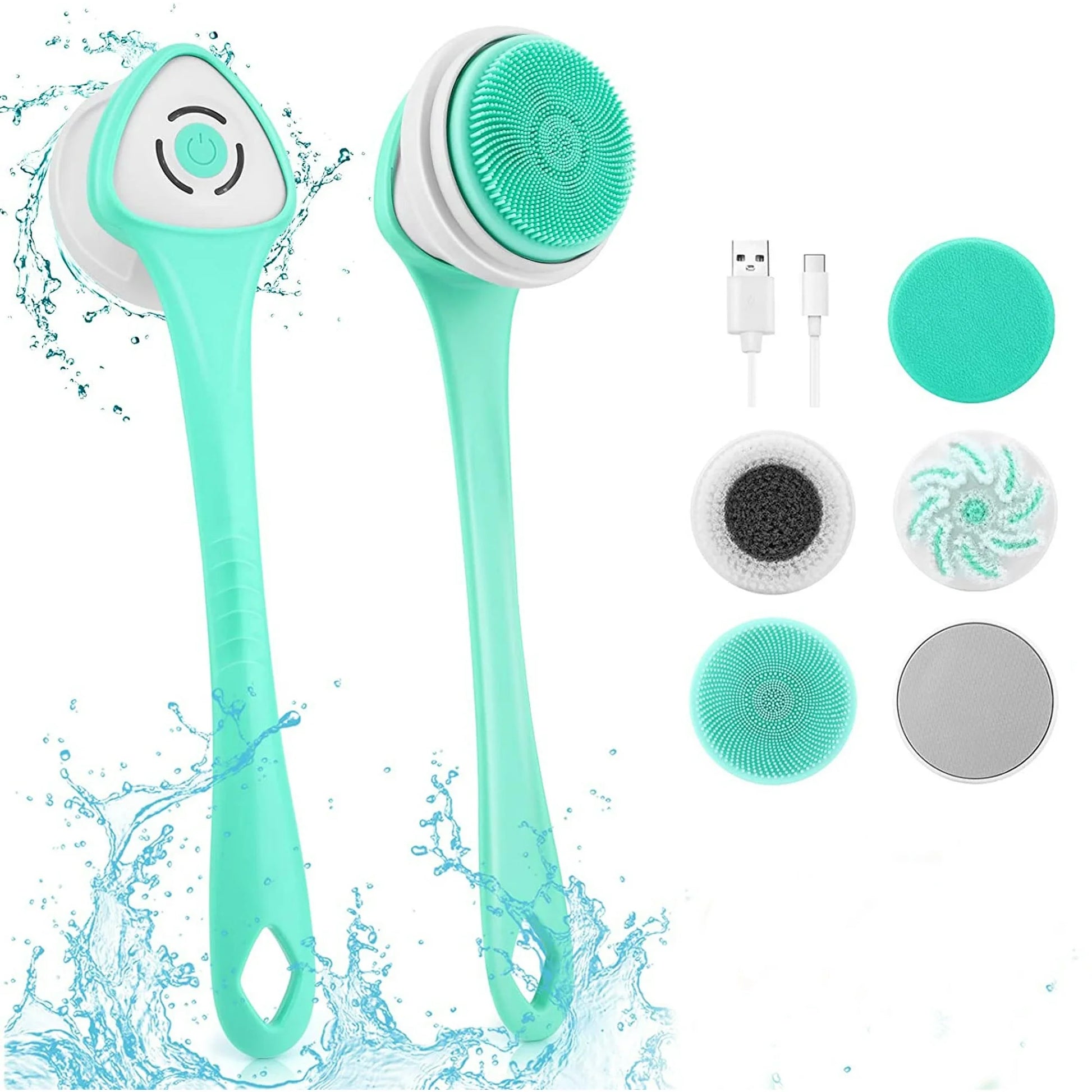 Say goodbye to hard-to-reach itches! 🌟✨ Try our Rechargeable Electric Body Bath Brush with 5 Rotating Heads for the ultimate shower experience! 🚿🛁 #SelfCare #ShowerEssentials