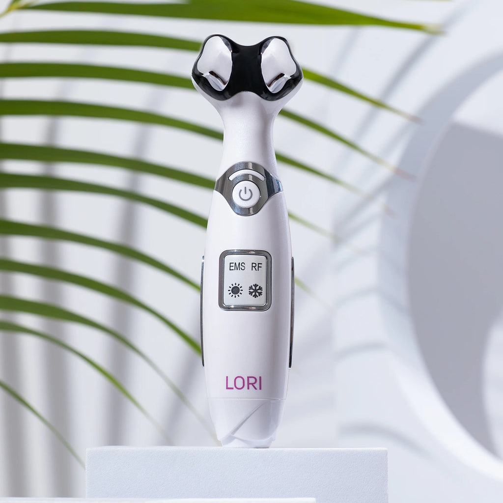 LORI: Facial Lifting & Serum Infusion Wand with Cold & Heat Therapy for Eyes & Lips